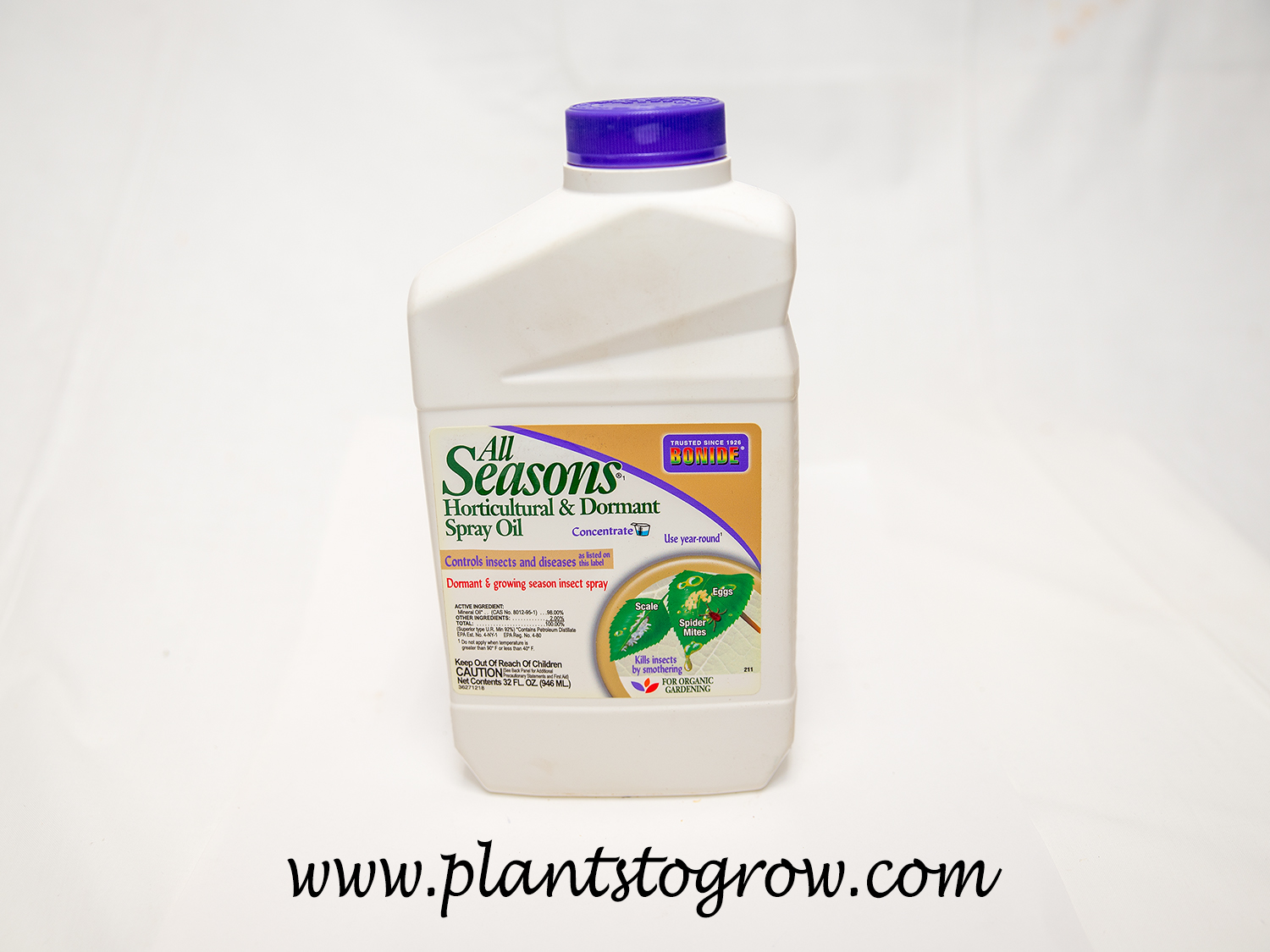 Dormant oil spray or Horticultural oil spray